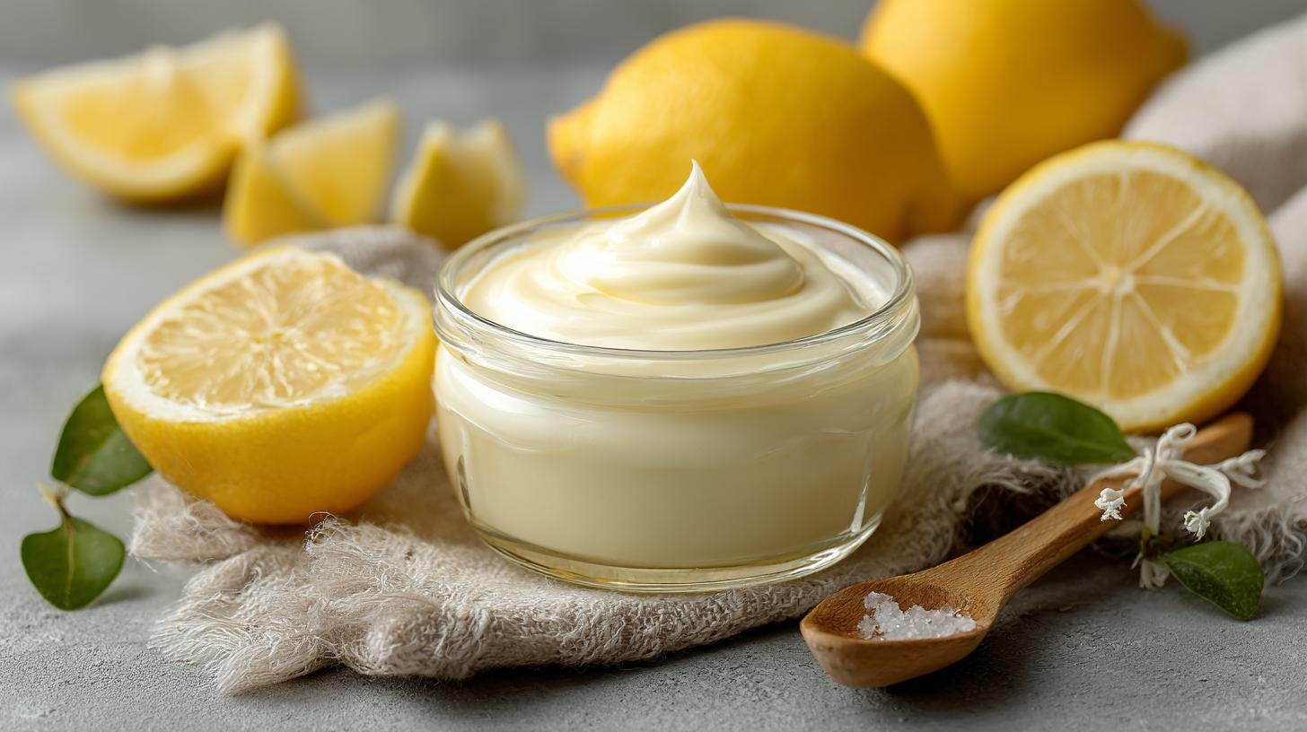 Crema al limone e yogurt fresca per farcire dolci. Procedimento passo dopo passo