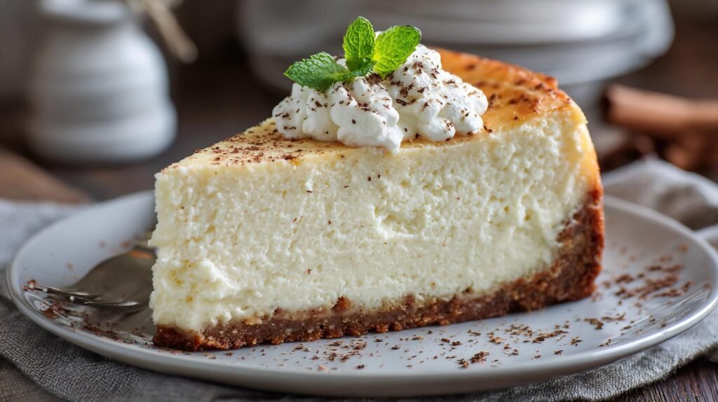 Cheesecake classica con ricotta e vaniglia senza errori