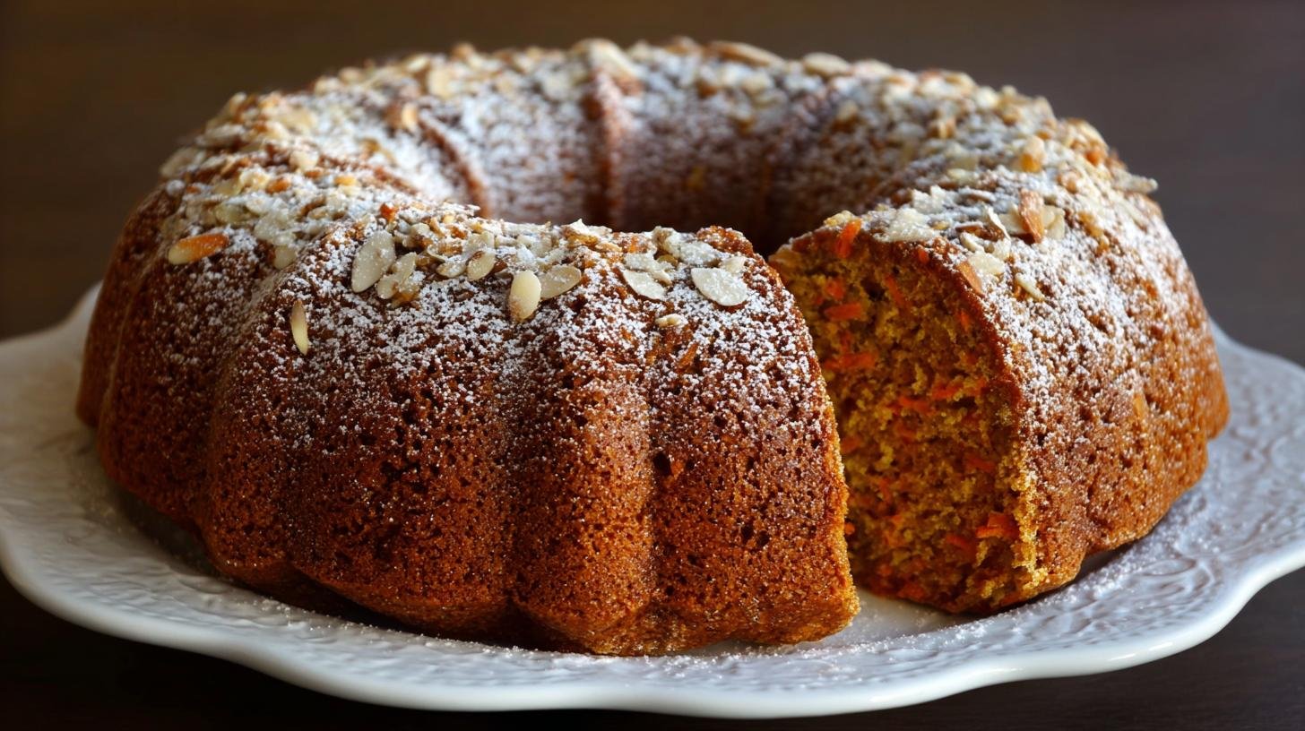 Ciambella alle carote e mandorle umida che non si sbriciola. Ingredienti e dosi essenziali Ciambella alle carote e mandorle umida che non si sbriciola. Ingredienti e dosi essenziali