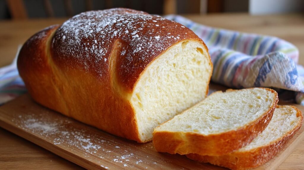 Pane bianco con farina 00 e latte soffice per principianti