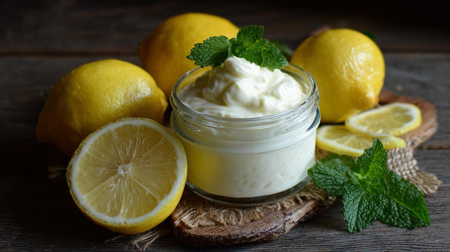 Crema al limone e yogurt fresca per farcire dolci
