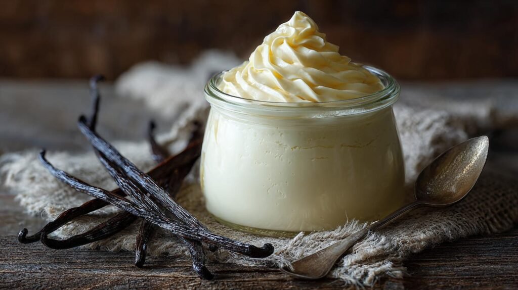 Crema al latte e vaniglia vellutata per dolci veloci
