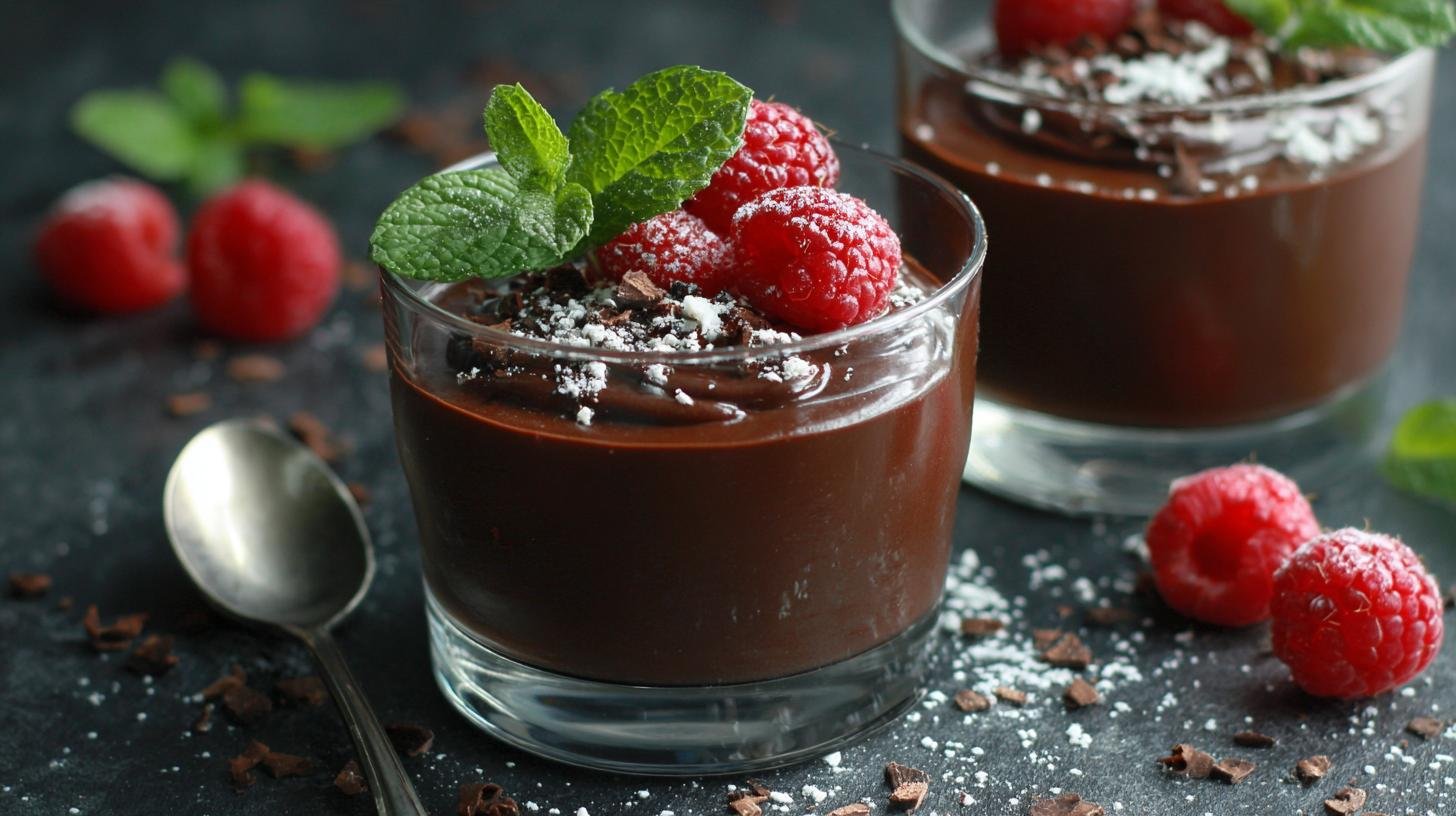 Budino al cioccolato fondente senza forno vellutato e semplice. Ingredienti essenziali Budino al cioccolato fondente senza forno vellutato e semplice. Ingredienti essenziali