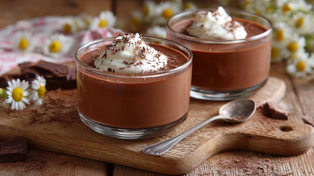 Budino al cacao e latte cremoso senza grumi