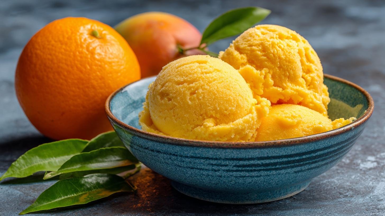 Sorbetto al mango e arancia rinfrescante senza gelatiera. Consigli pratici e trucchi segreti