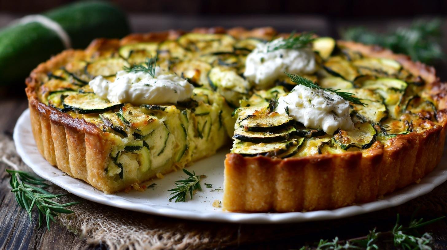 Torta salata con zucchine e ricotta cremosa che resta morbida. Ingredienti essenziali Torta salata con zucchine e ricotta cremosa che resta morbida. Ingredienti essenziali