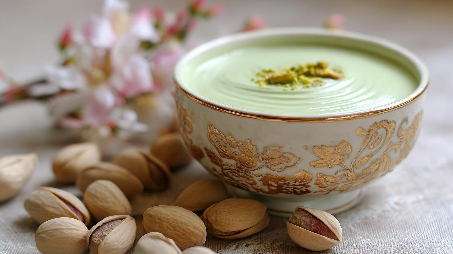 Crema al pistacchio e latte vellutata per dolci fatti in casa. Perché conquista: emozione e segreto di sapore Crema al pistacchio e latte vellutata per dolci fatti in casa. Perché conquista: emozione e segreto di sapore