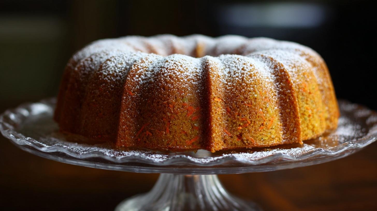 Ciambella alle carote e mandorle umida che non si sbriciola