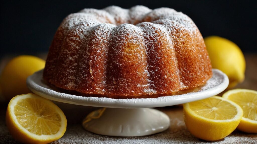 Ciambella al limone e latte alta e soffice