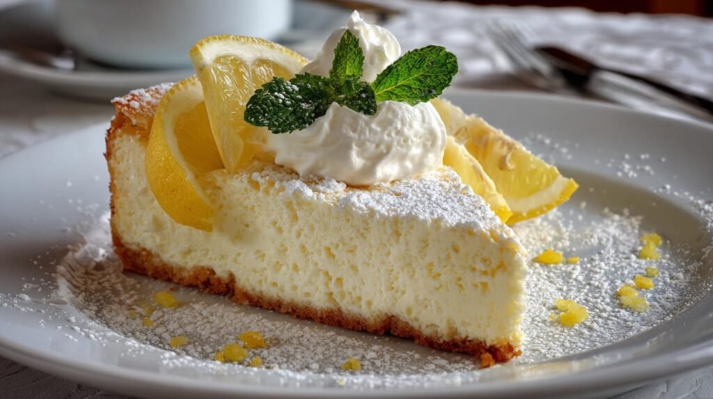 Cheesecake al limone e ricotta fresca e cremosa