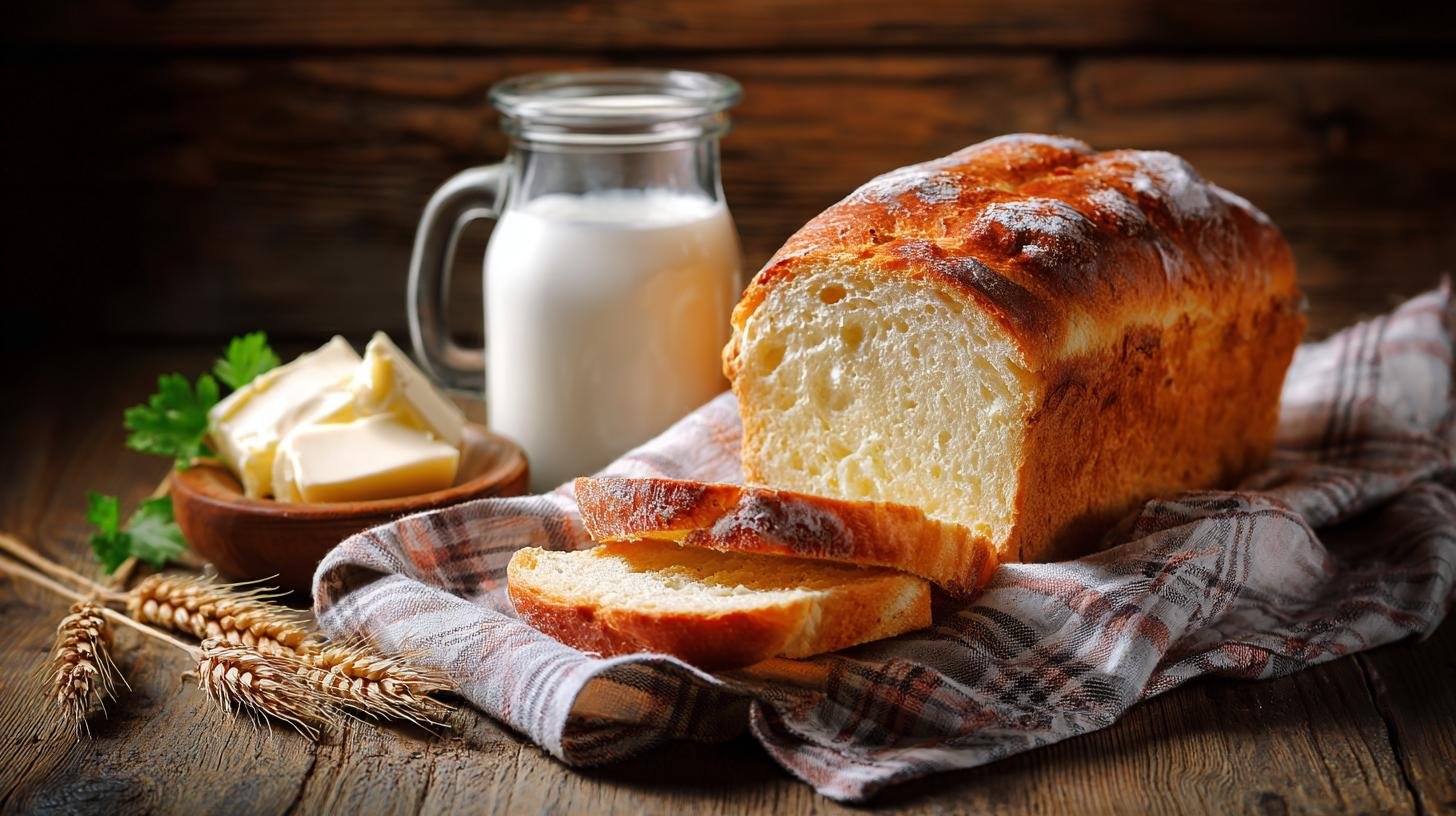 Pane morbido con latte e olio perfetto per sandwich