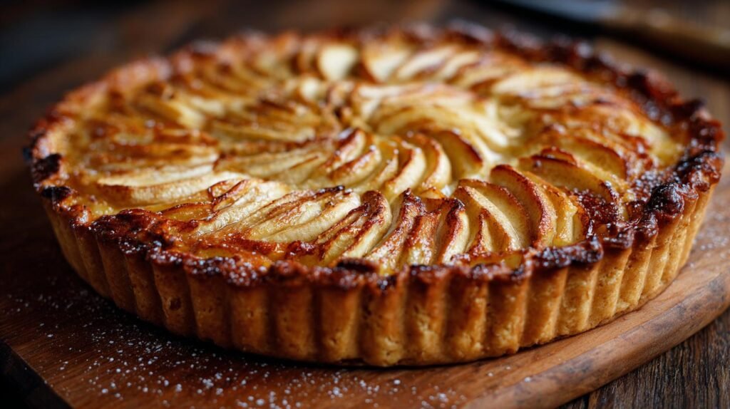 Crostata alle mele con pasta frolla che non si rompe