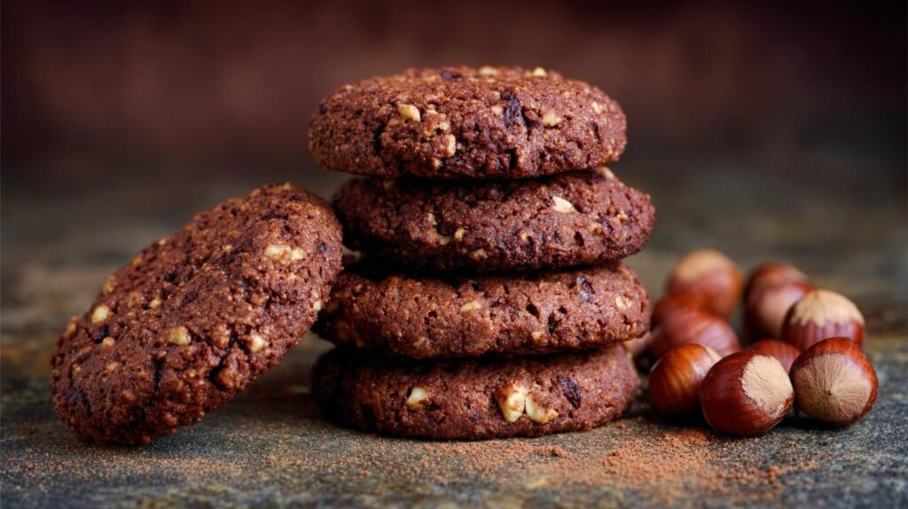 Biscotti nocciole e cacao con croccantezza perfetta