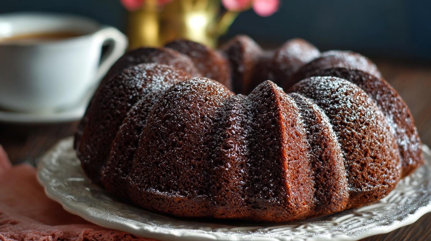 Ciambella cacao e burro con trucco per profumo intenso