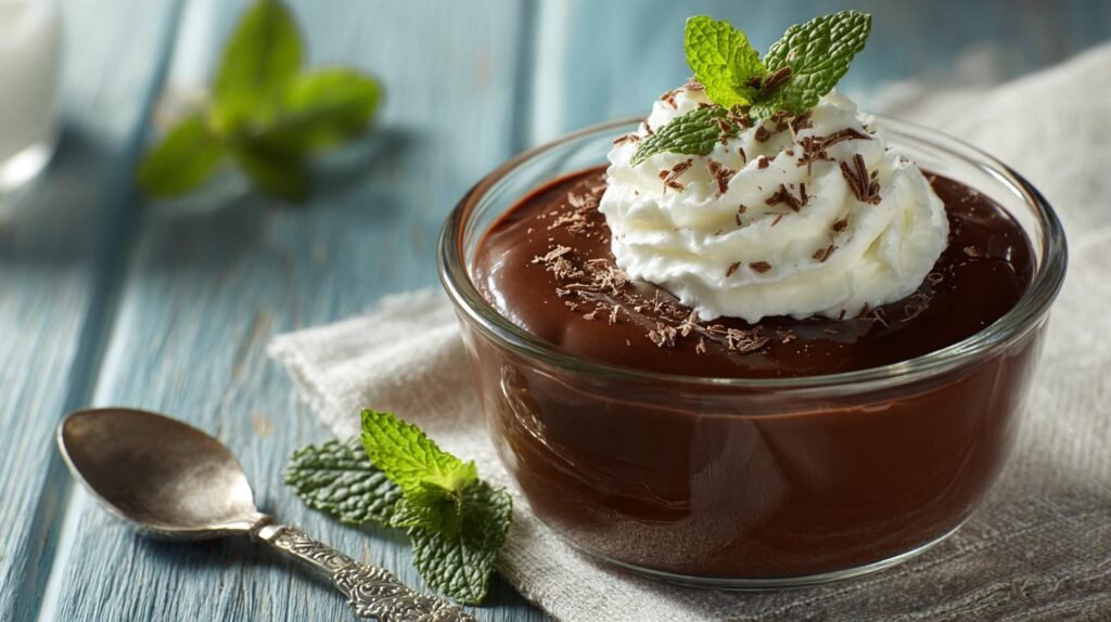 Mousse cioccolato e panna con consistenza cremosa perfetta