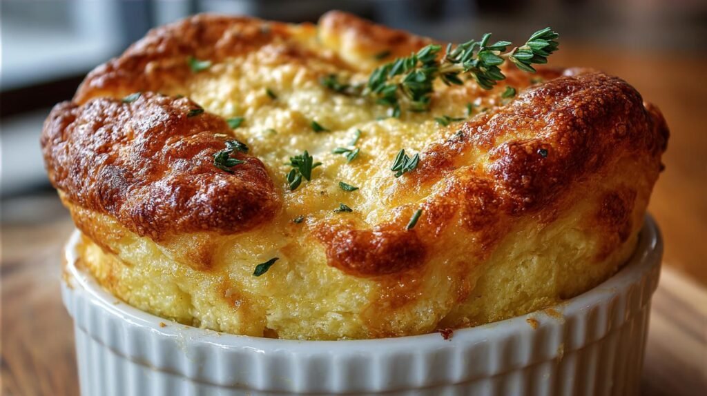 Sformato patate e parmigiano con crosta fragrante