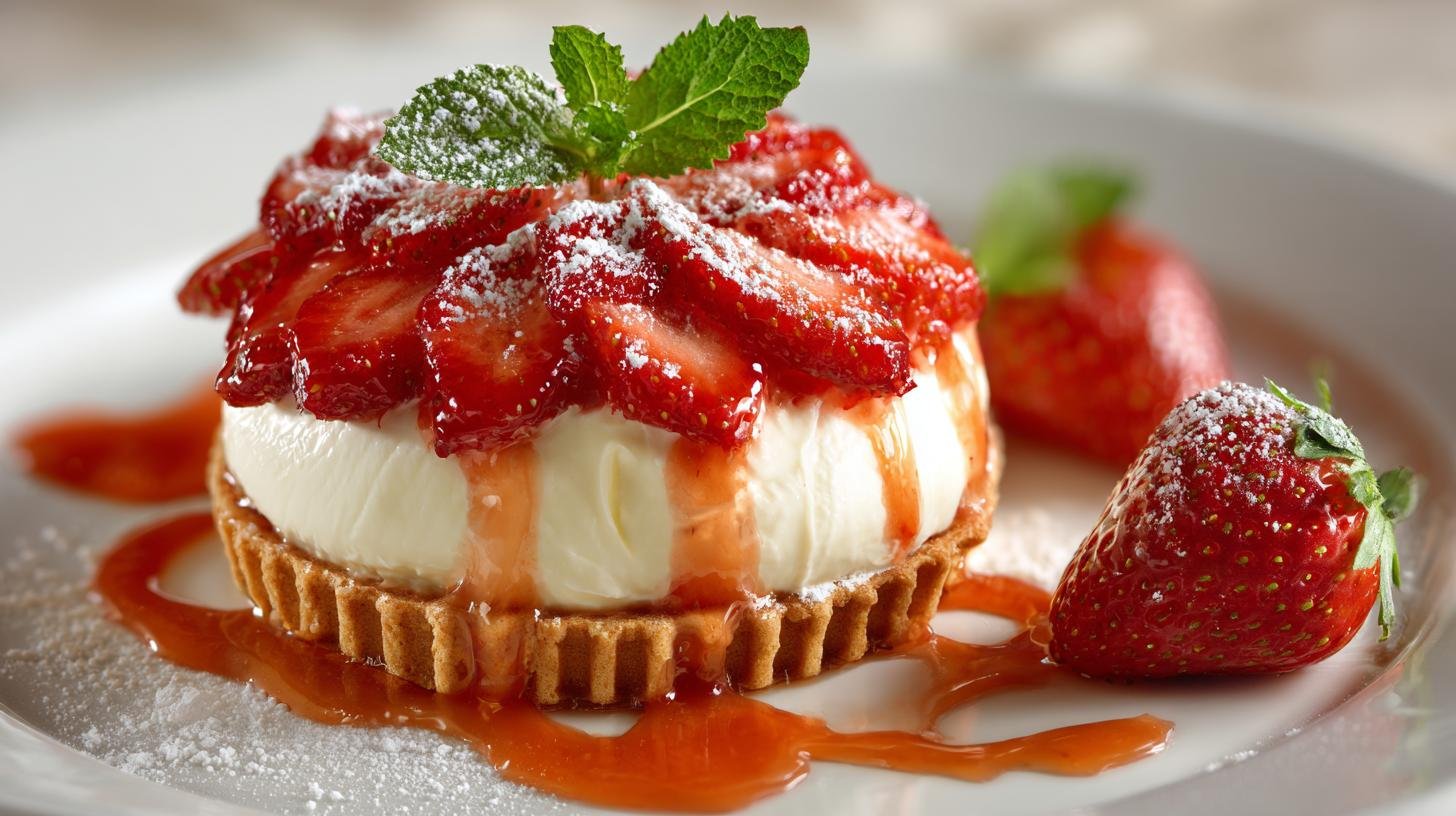 Crema ricotta e fragole pronta in pochi minuti